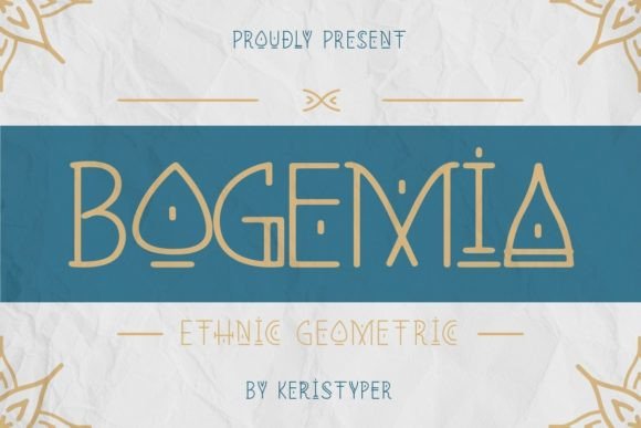 Bogemia Font: A Display Typeface for Bold Campaigns
