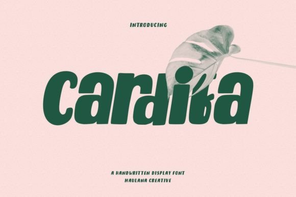 Cardifa Font: Adding Playful Display Type to Web Layouts