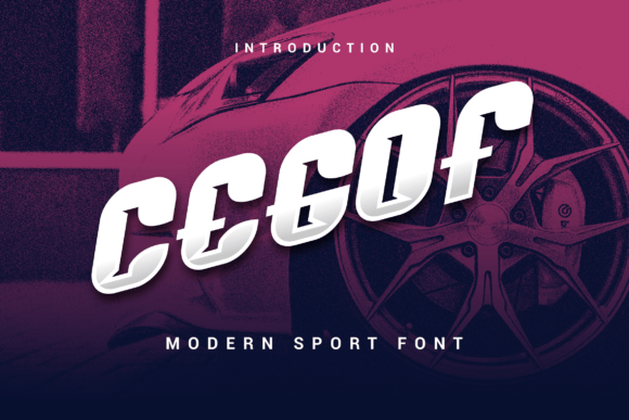 Cegof Font Review: A Futuristic Display Typeface for Modern Branding
