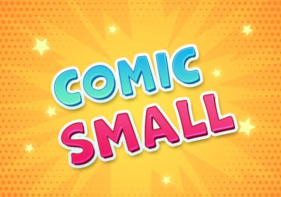 Comic Small Font: Adding Retro Pop-Art to Editorial Design