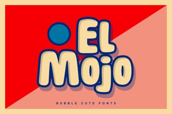 El Mojo Font: Sweet Typography for Handmade Labels