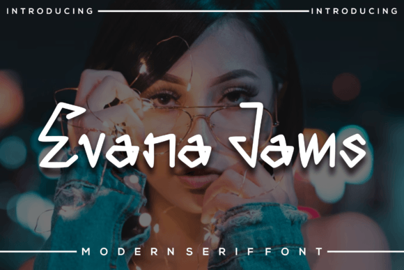 Evana Jams Font: Adding Whimsy to Editorial Design