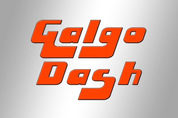 Galgo Dash Font: Joyful Branding for Small Business