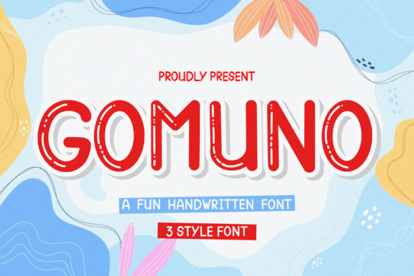 Gomuno: A Versatile Display Font That Works Harder Than It Looks