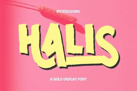 Halis: The Display Font That Elevates Handmade Branding and Creative Design