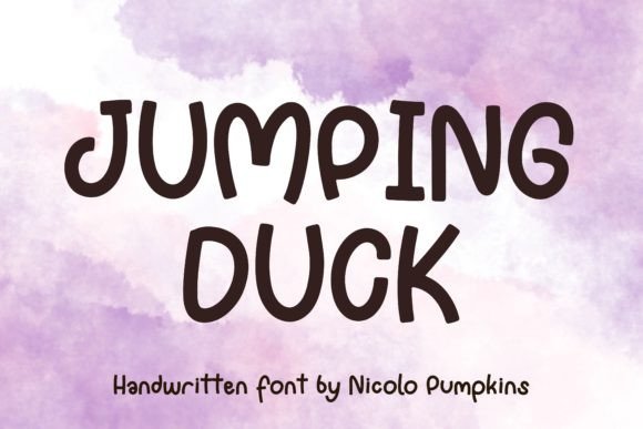 Jumping Duck Font: Friendly Branding for Small Business