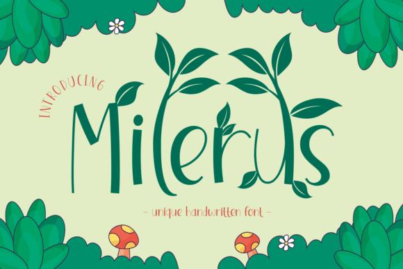 Milerus Font: Adding Whimsy to Small Business Branding