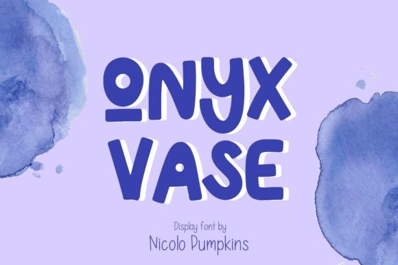 Onyx Vase Font: Modern Display Type for Campaigns