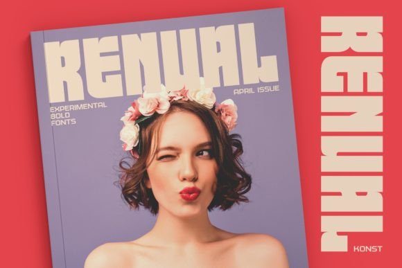 Renual Font: Bold Display Typography for Digital Campaigns
