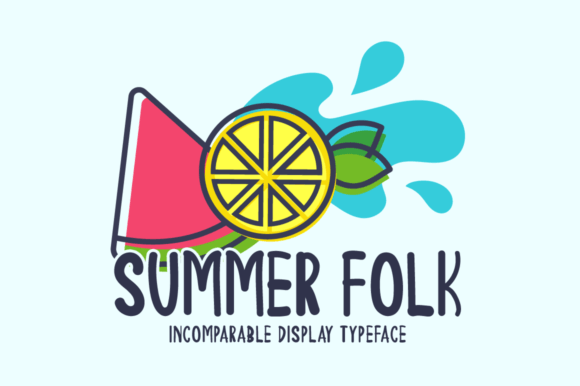 Summer Folk Font: Friendly Branding for Small Business