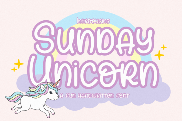 Sunday Unicorn: A Playful Display Font for Thoughtful Editorial Design