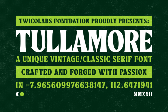 Tullamore: A Display Font That Elevates Web Typography