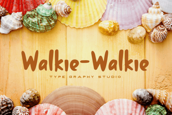 Walkie Walkie: A Designer’s Take on This Bold Display Font
